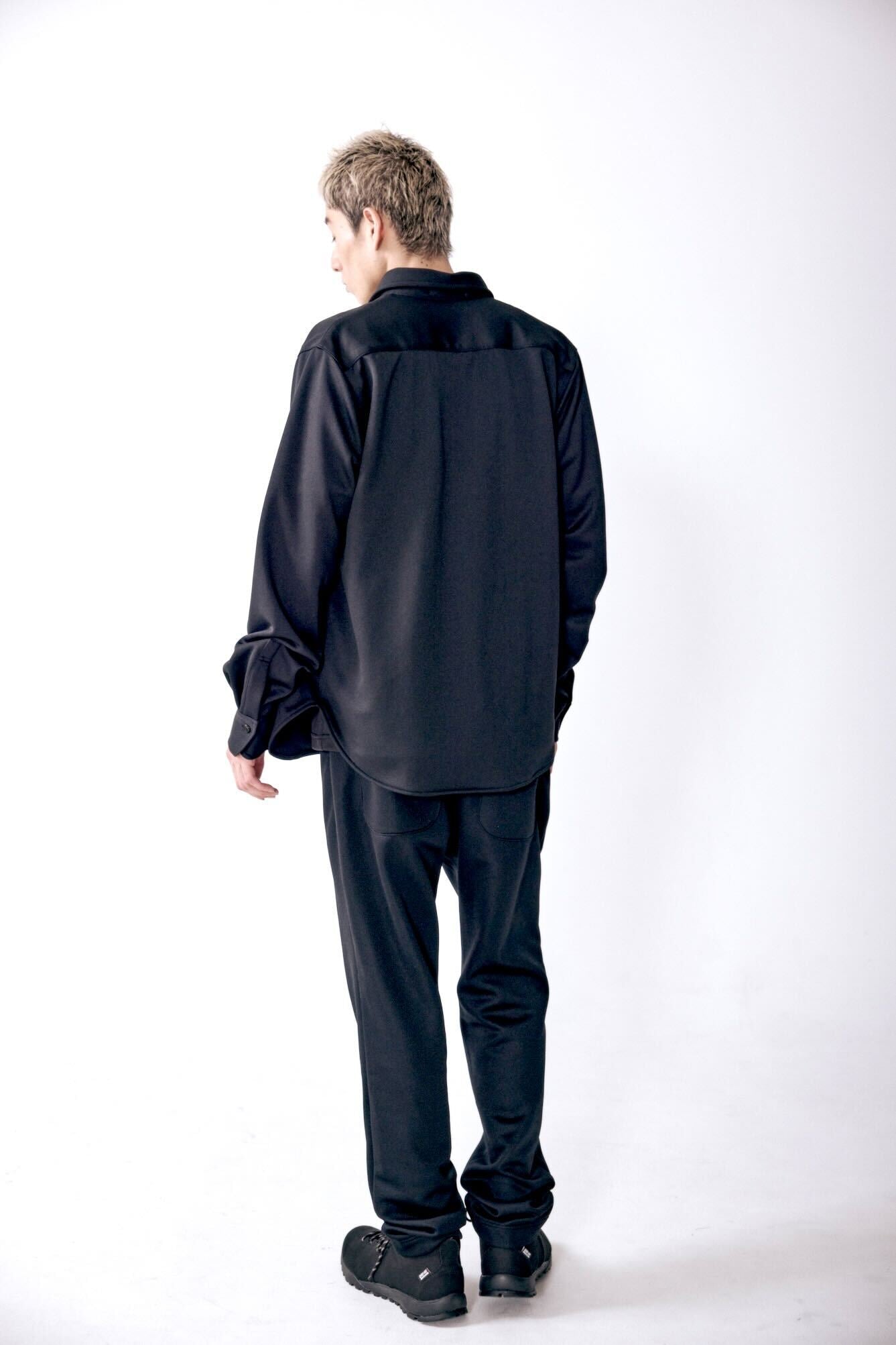 0-0 Officerシャツ c/#BLACK