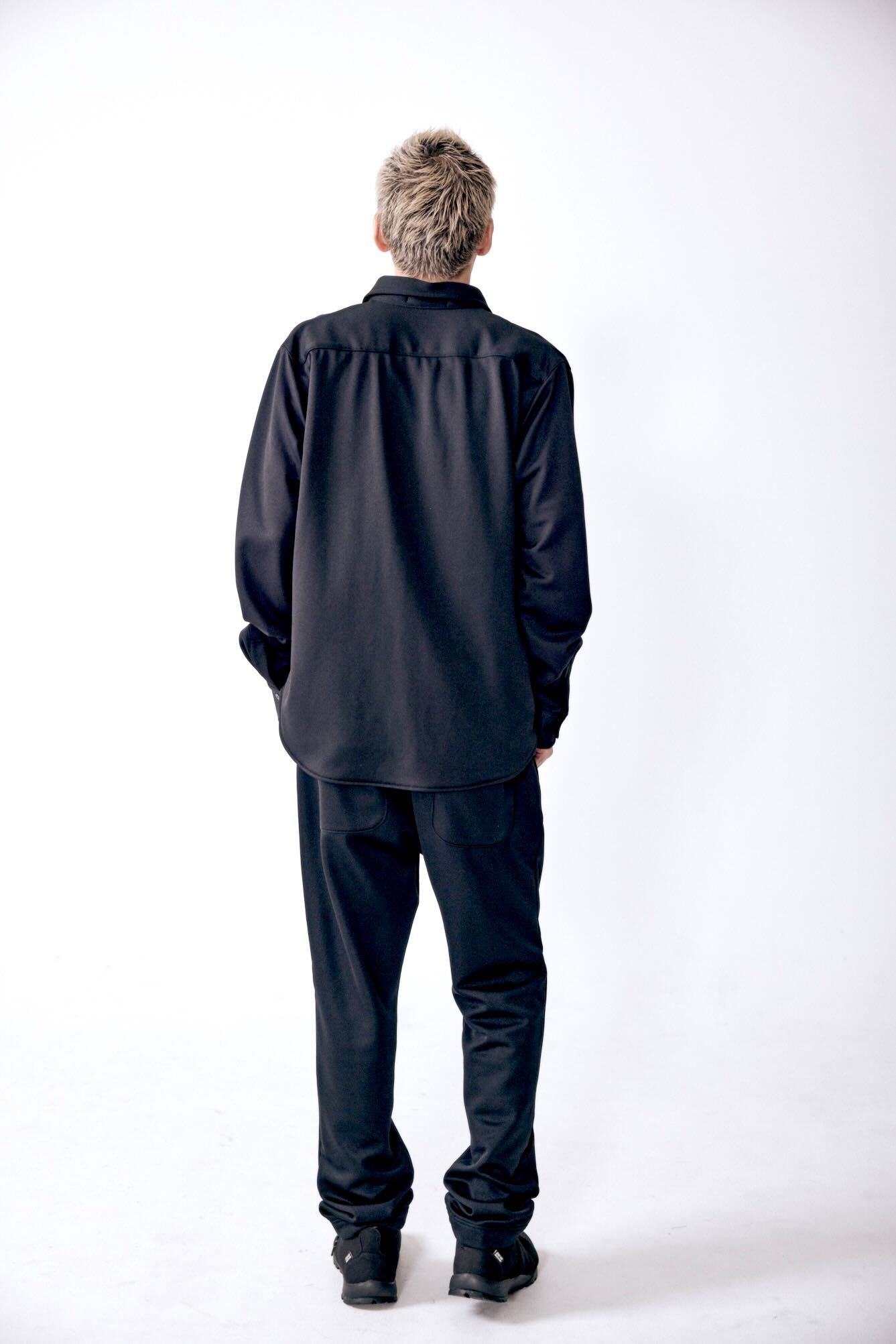 0-0 Officerシャツ c/#BLACK