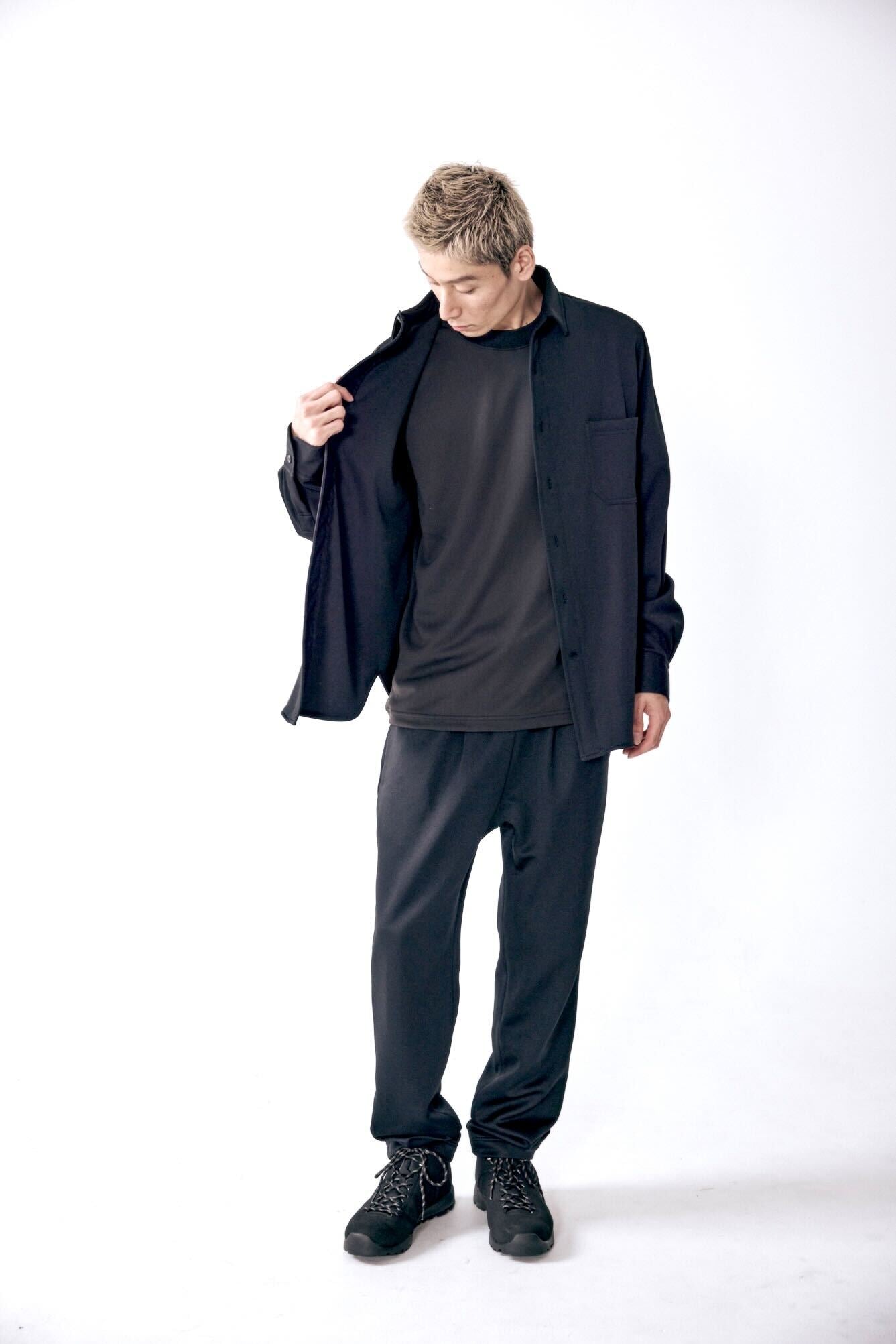 0-0 Officerシャツ c/#BLACK