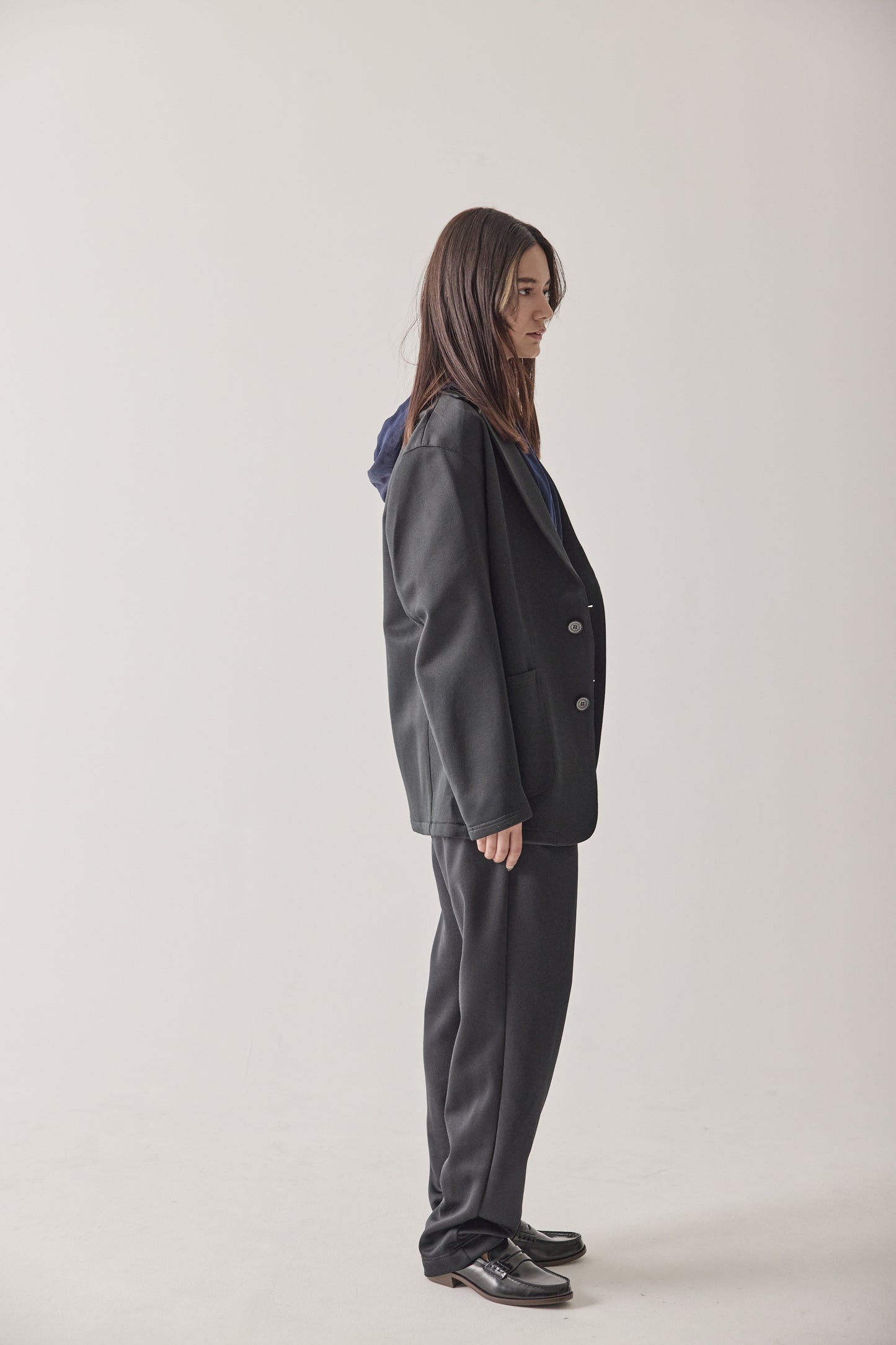 25SS-BLACK カジュアルスーツ 上下セット