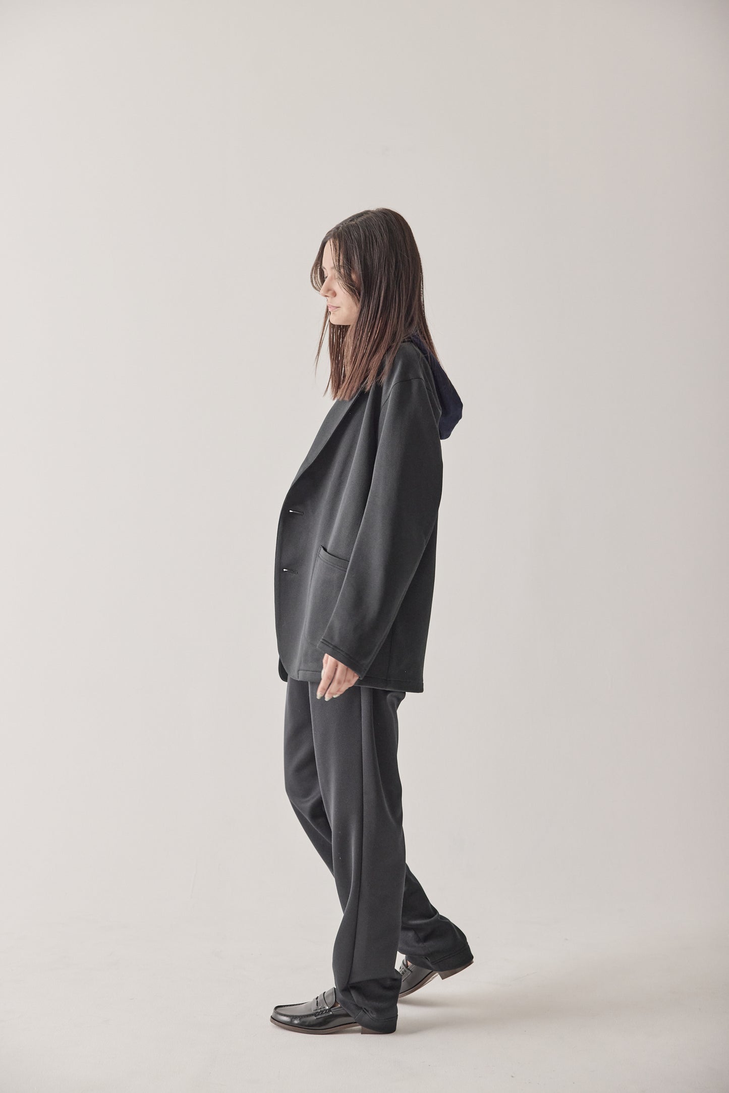 25SS-BLACK カジュアルスーツ 上下セット
