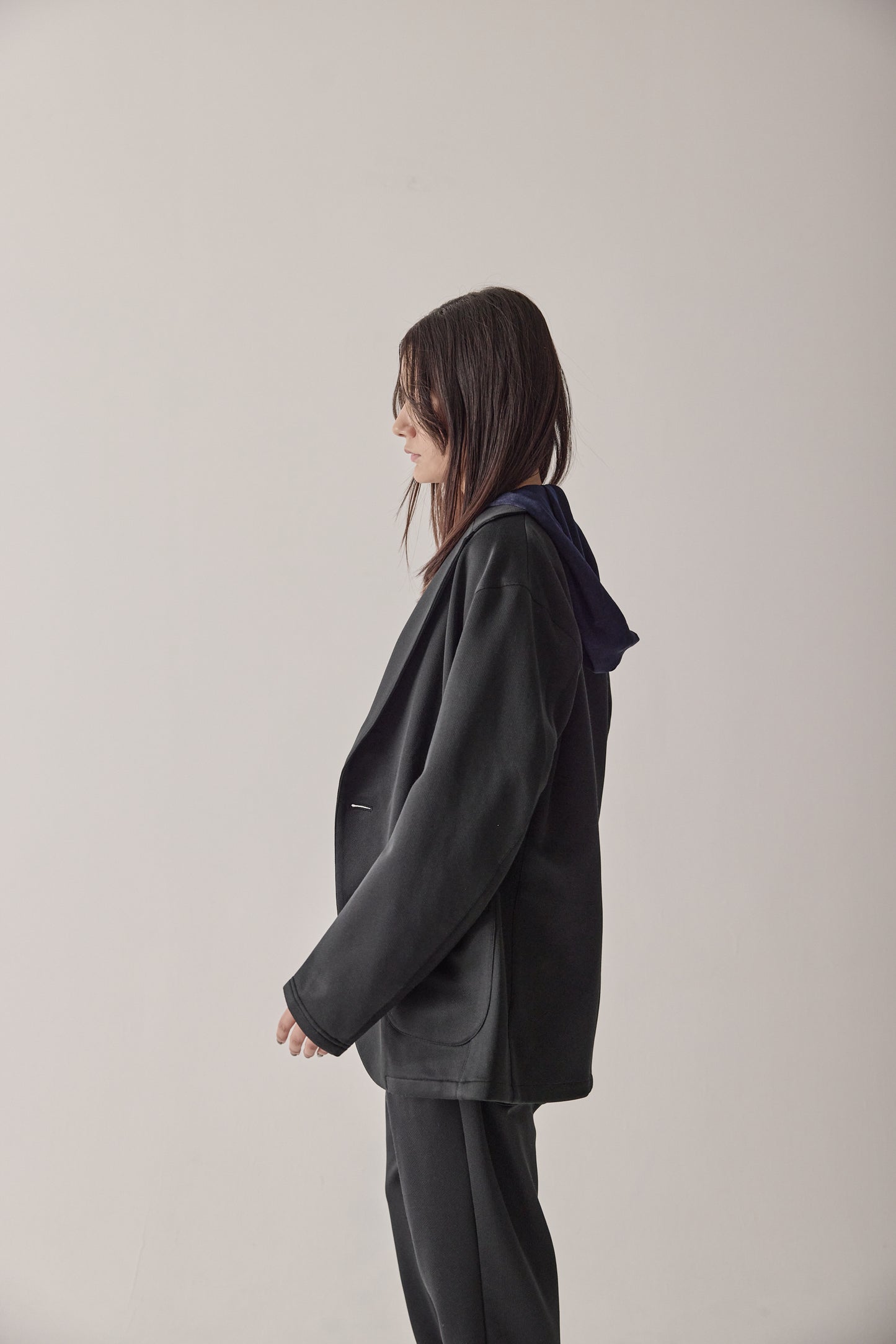 25SS-BLACK カジュアルスーツ 上下セット