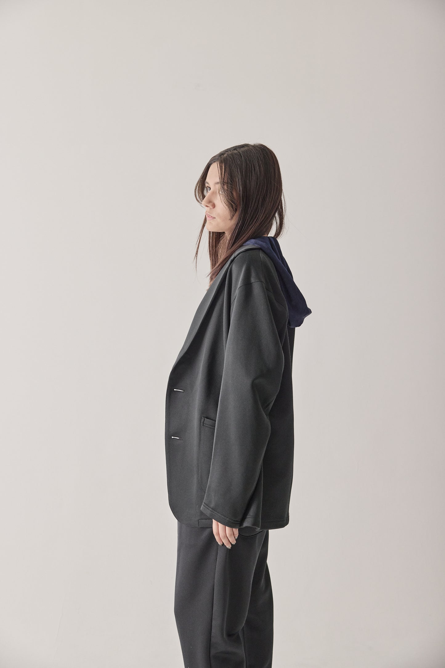 25SS-BLACK カジュアルスーツ 上下セット