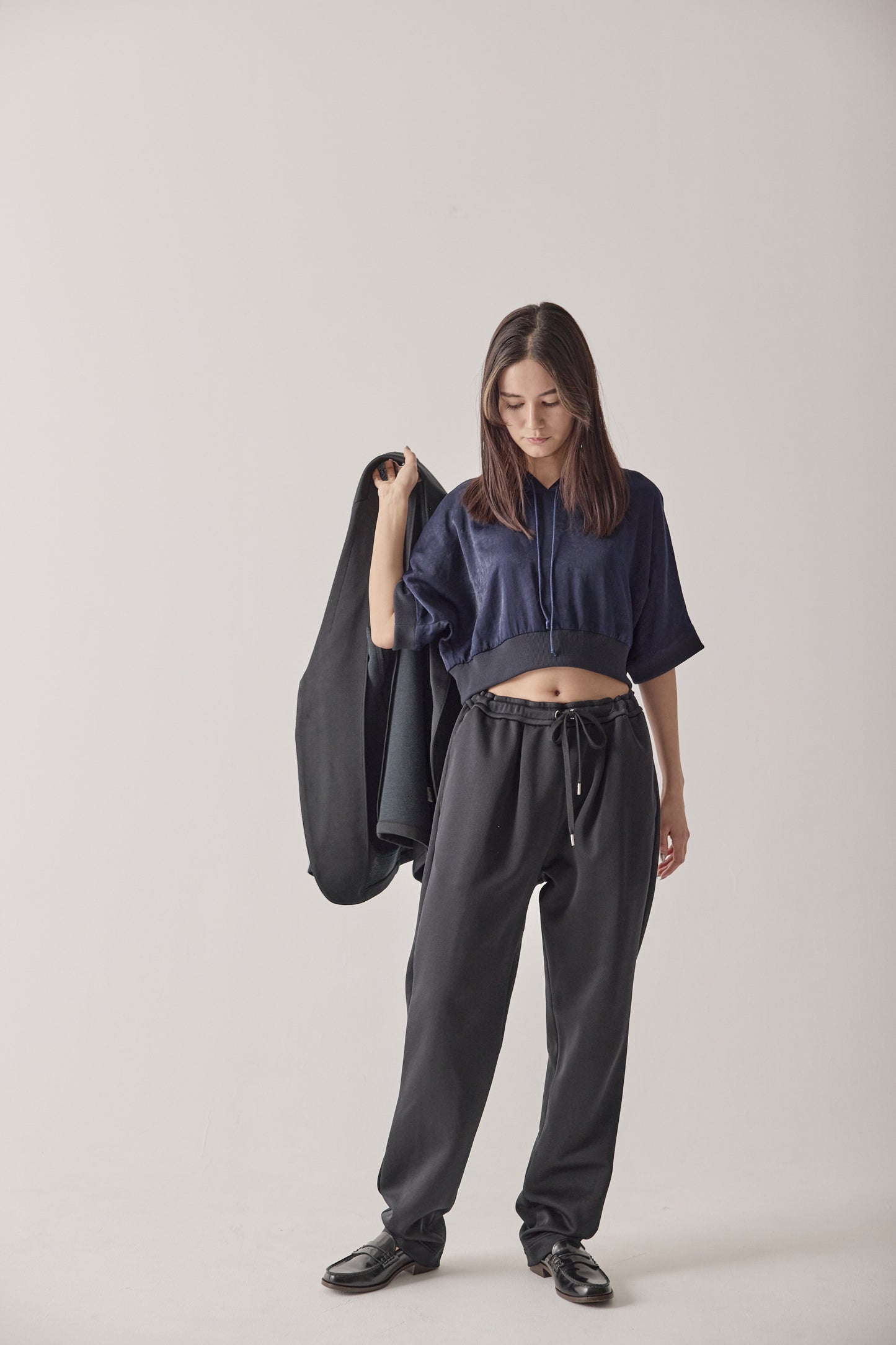 25SS-BLACK カジュアルスーツ 上下セット