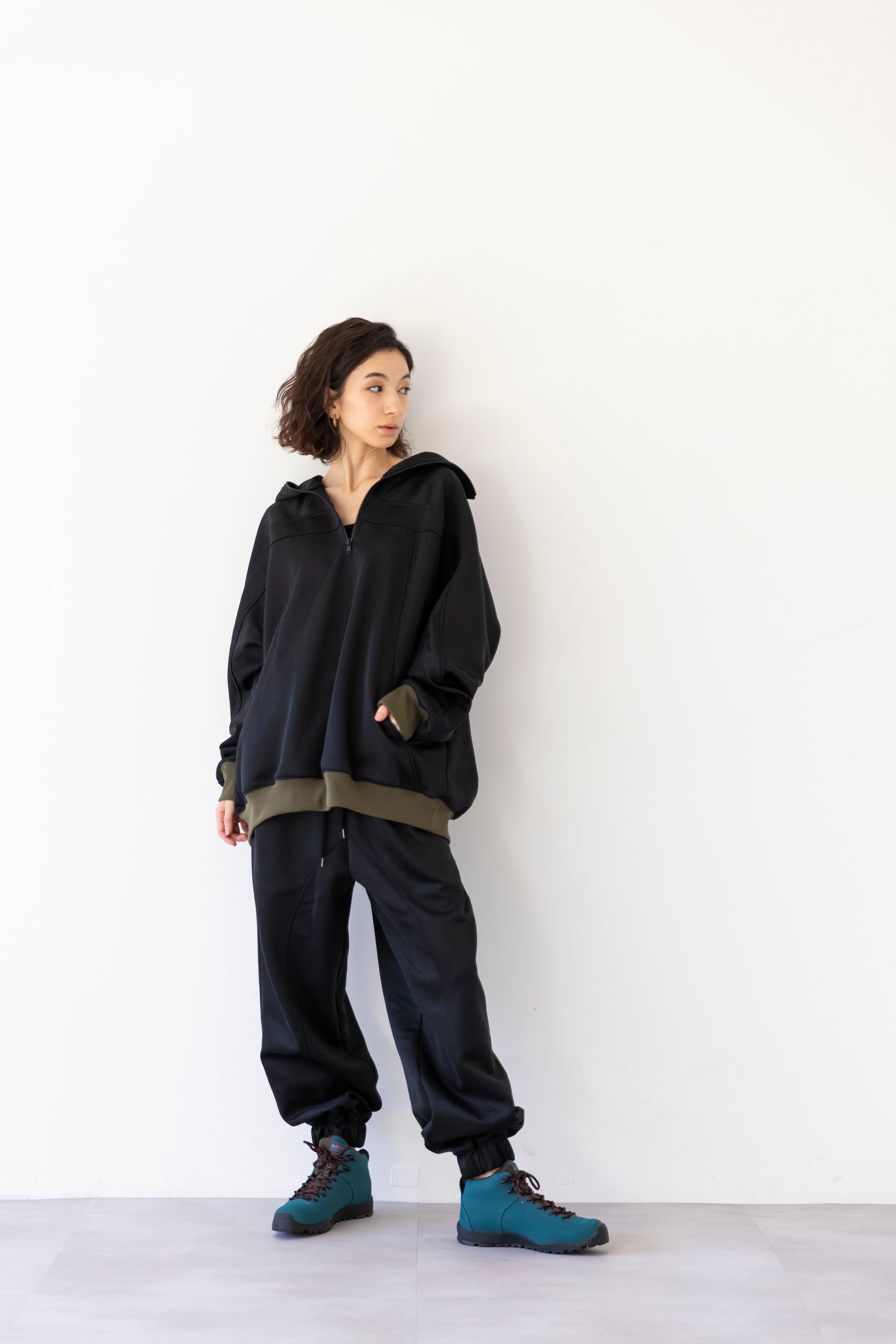 0-1 UWASA×KAIKOO TOPS ブラック