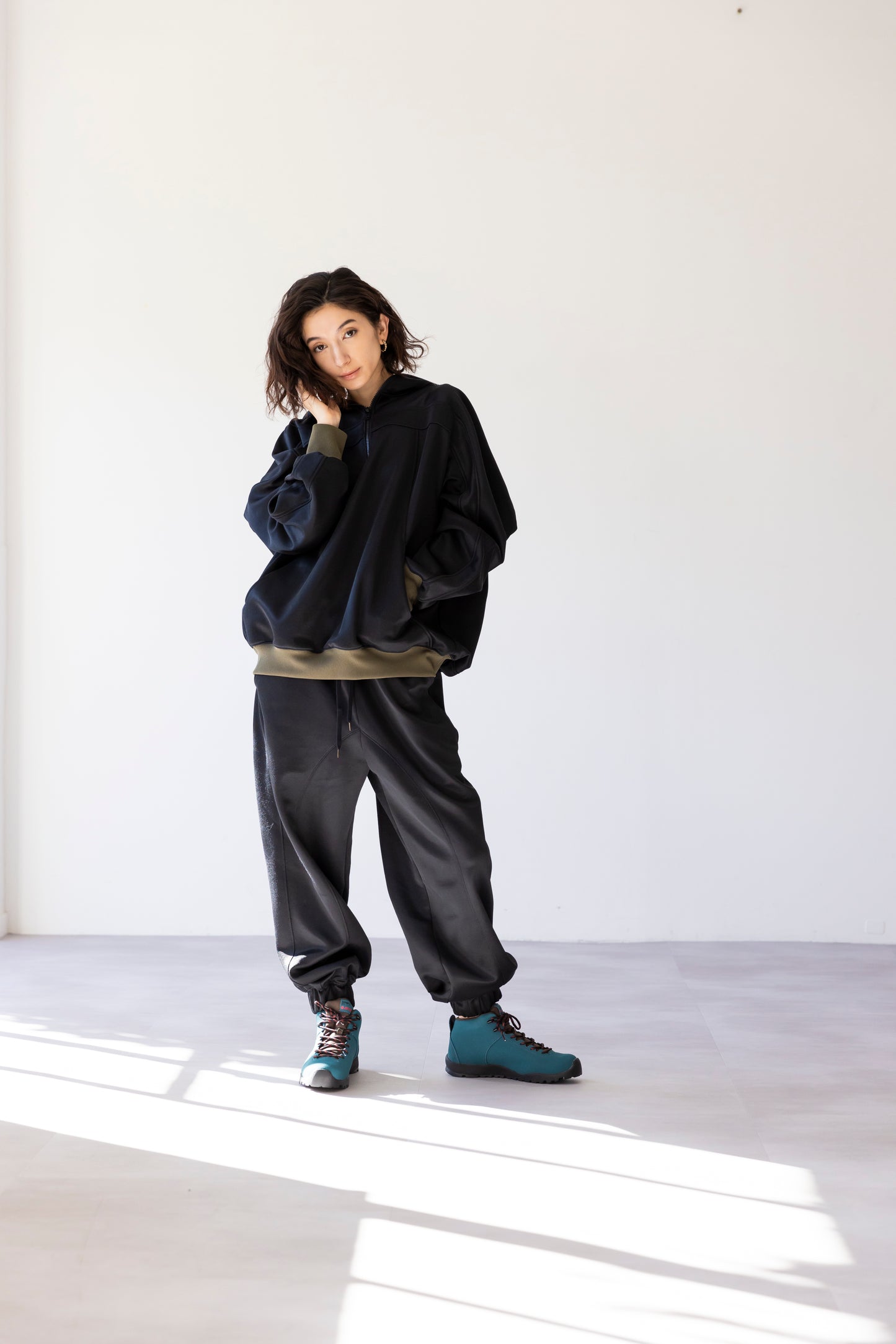 0-1 UWASA×KAIKOO TOPS ブラック