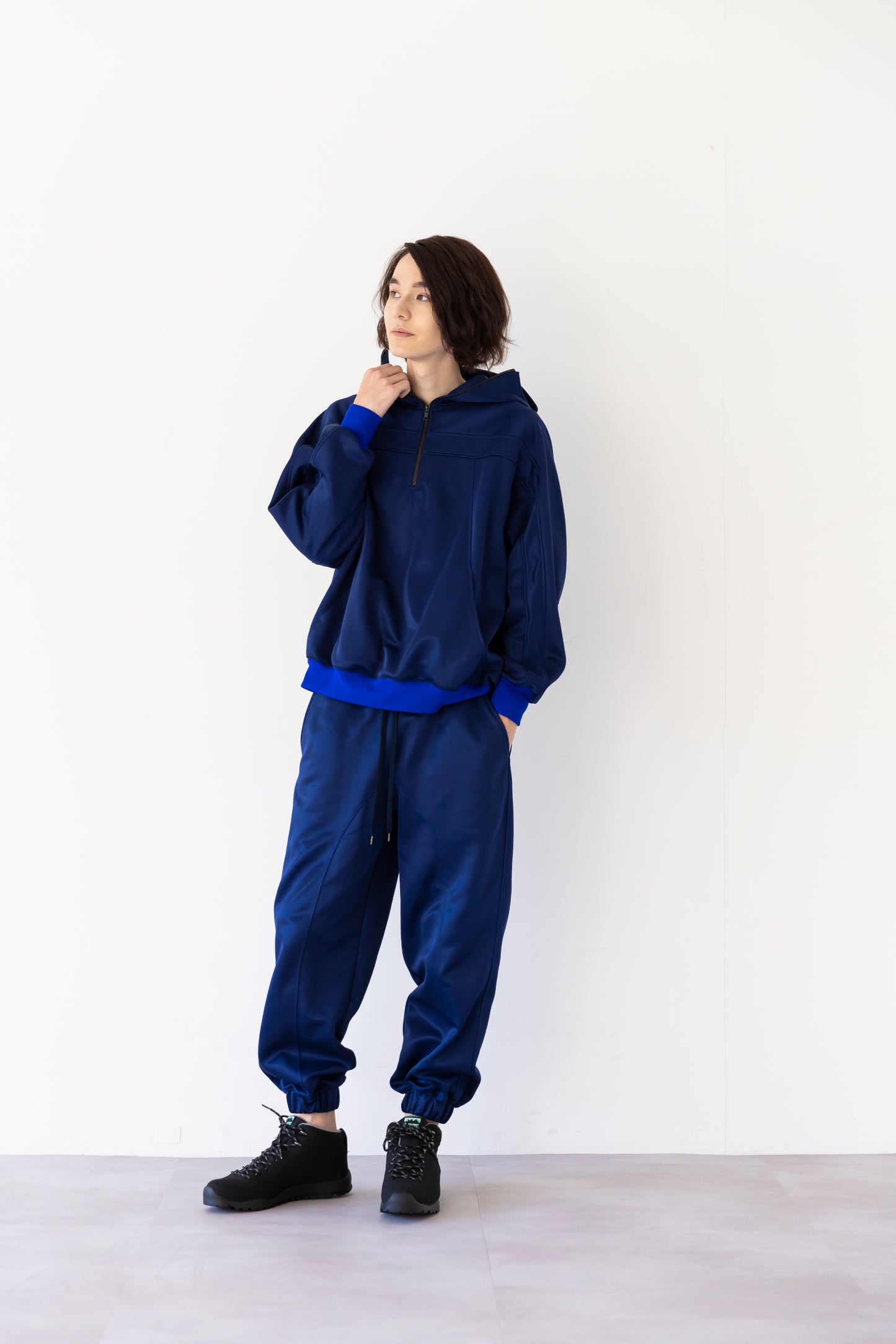 0-1 UWASA×KAIKOO トップス ネイビー