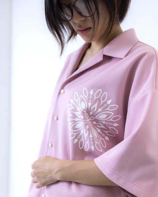 アロハシャツ c/#ピンク << sold out >>