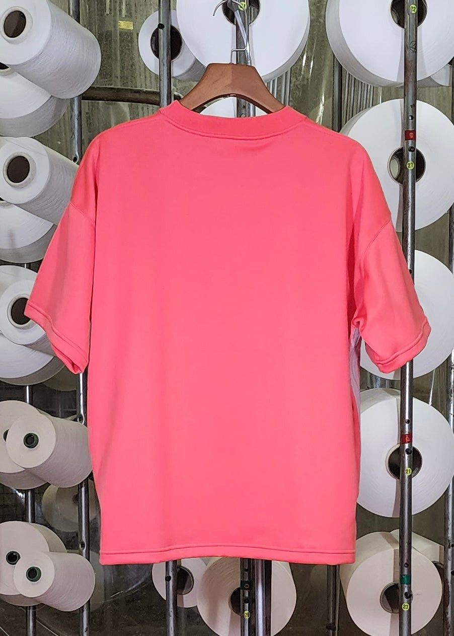 4 SideZIP-Tシャツ c/#オレンジ