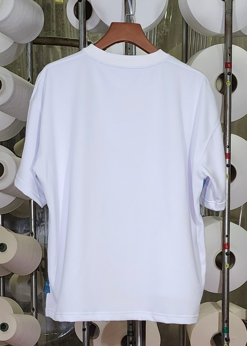 4 SideZIP-Tシャツ c/#ホワイト