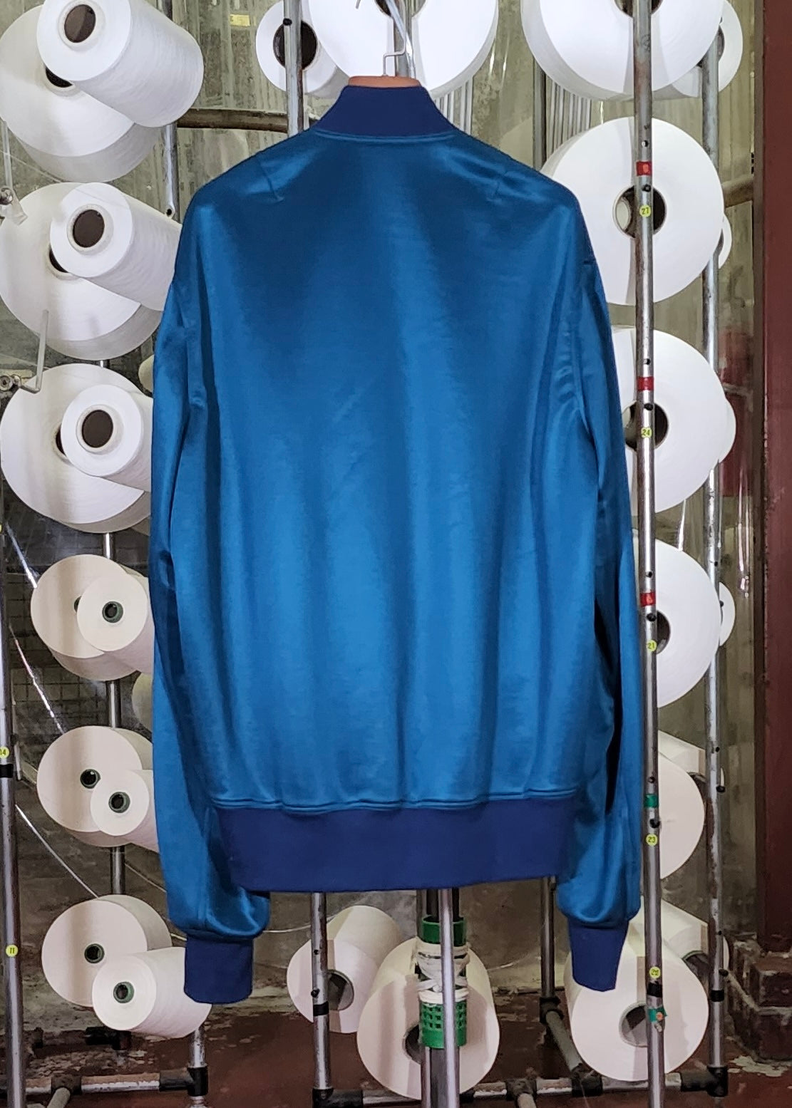 5 MA-1フライトジャケット c/#ブルーグリーン