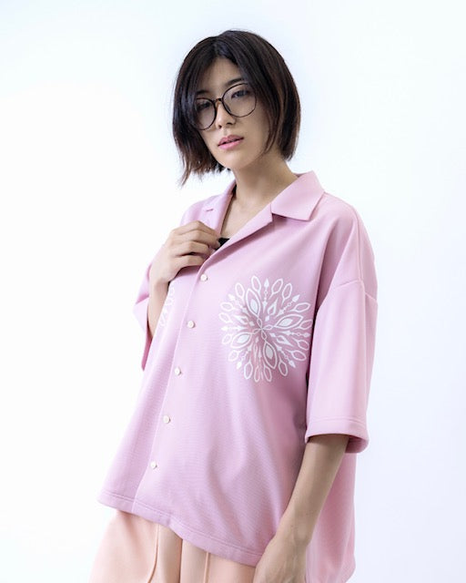 アロハシャツ c/#ピンク << sold out >>