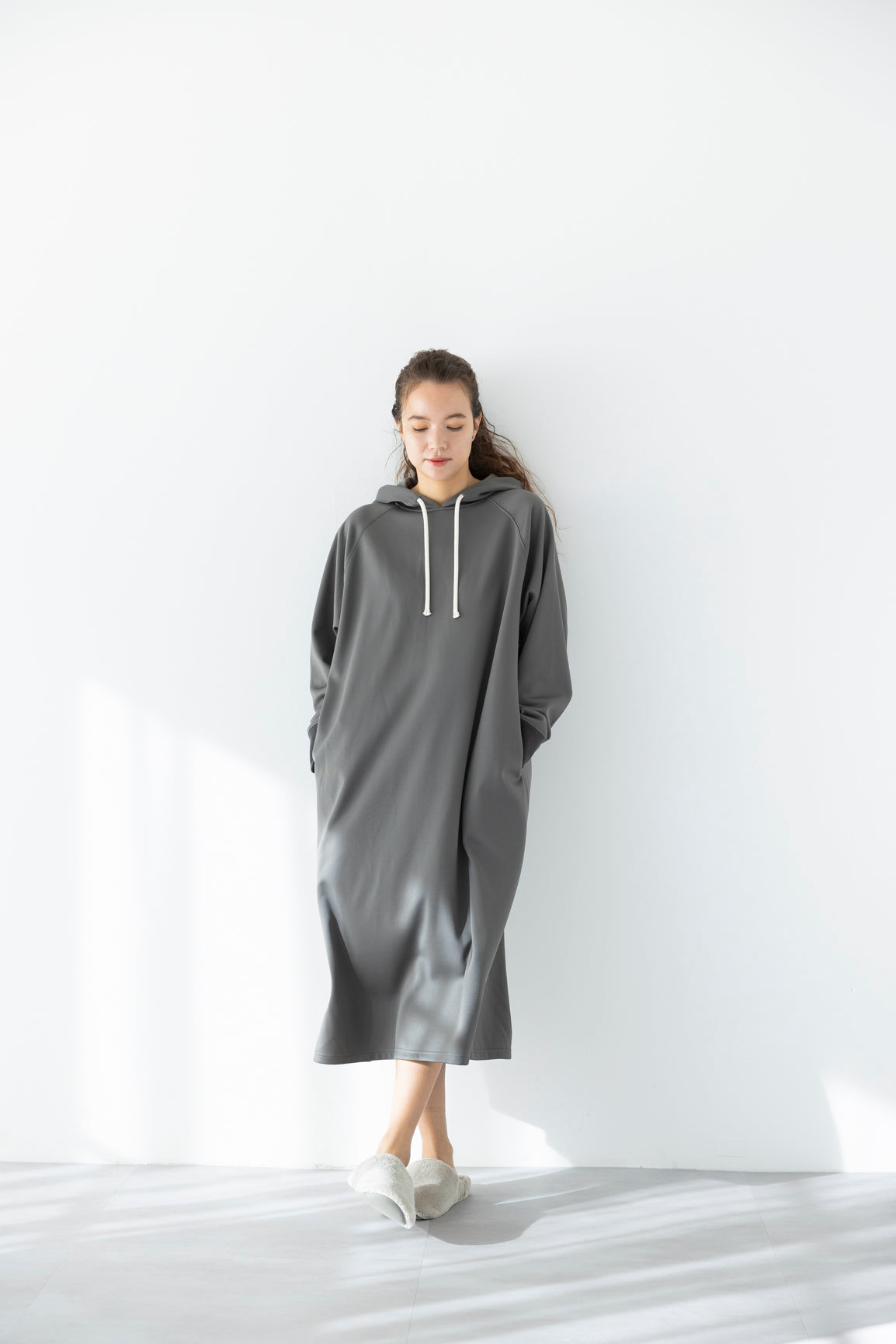 ROOM WEAR / フードワンピース(レディース)
