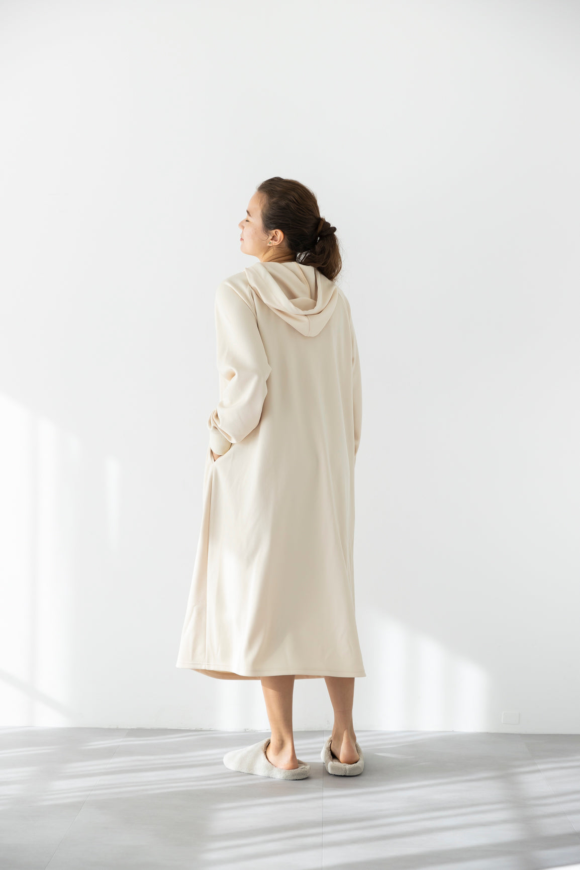 ROOM WEAR / フードワンピース(レディース)